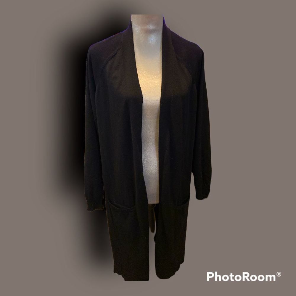ELLIE Long Cardigan Duster w/Pockets